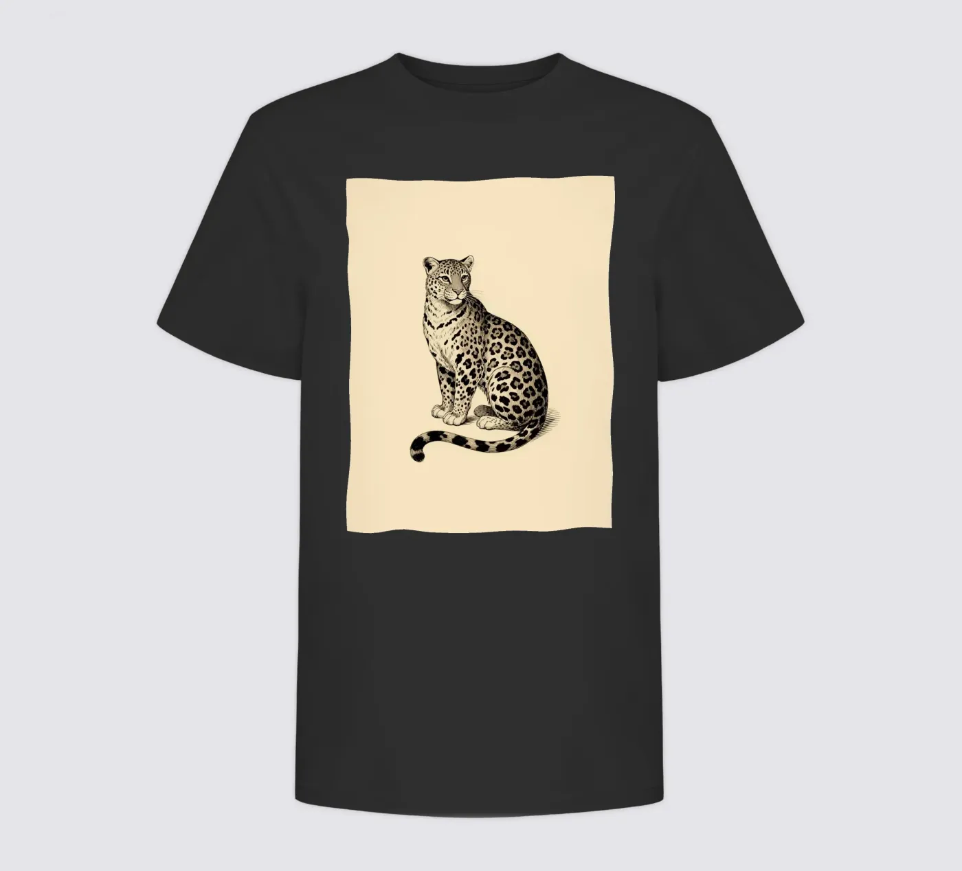 Leopard t-shirt bambini da knowledge