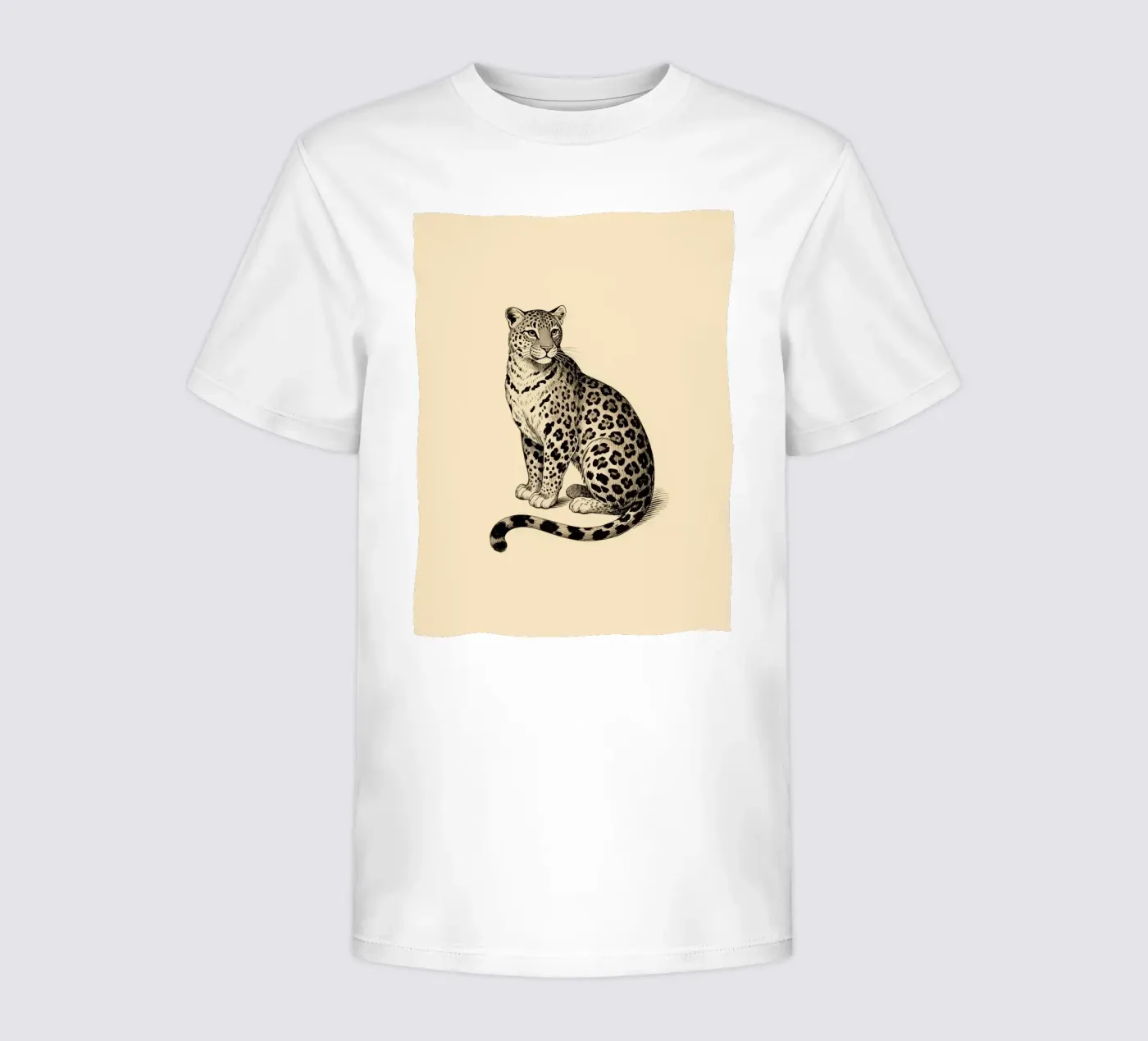 Leopard t-shirt bambini da knowledge