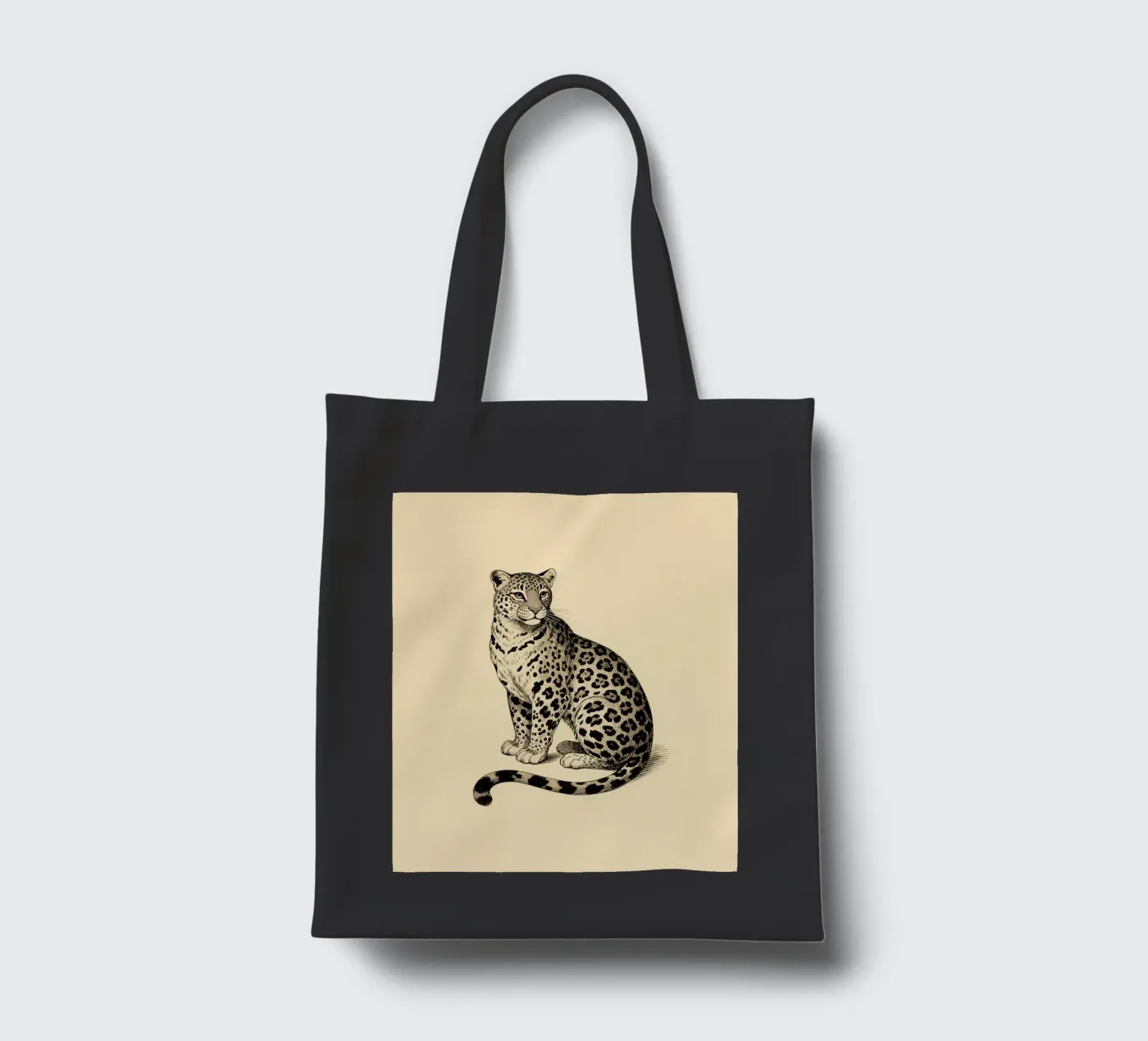 Leopard tote bag by knowledge