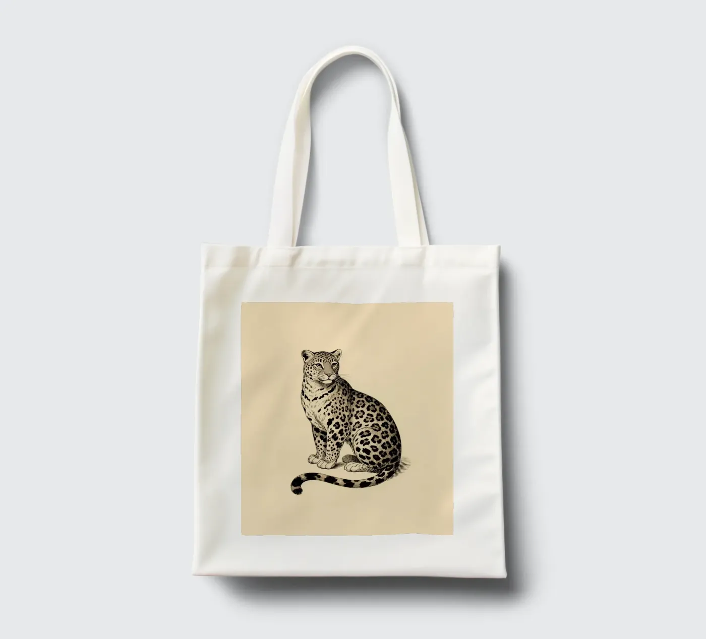 Leopard tote bag by knowledge