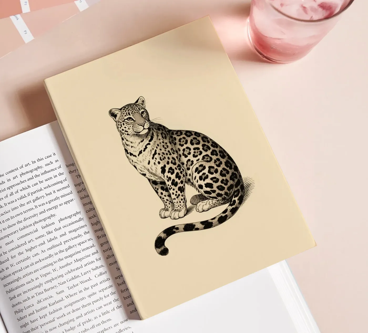 Leopard Notizbuch von knowledge
