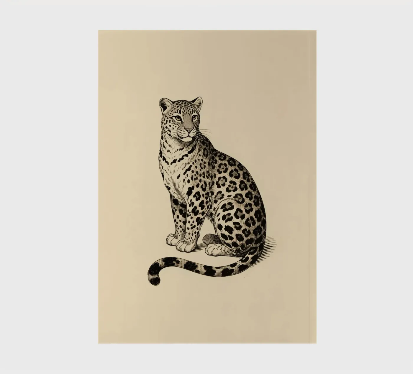 Leopard Notizbuch von knowledge