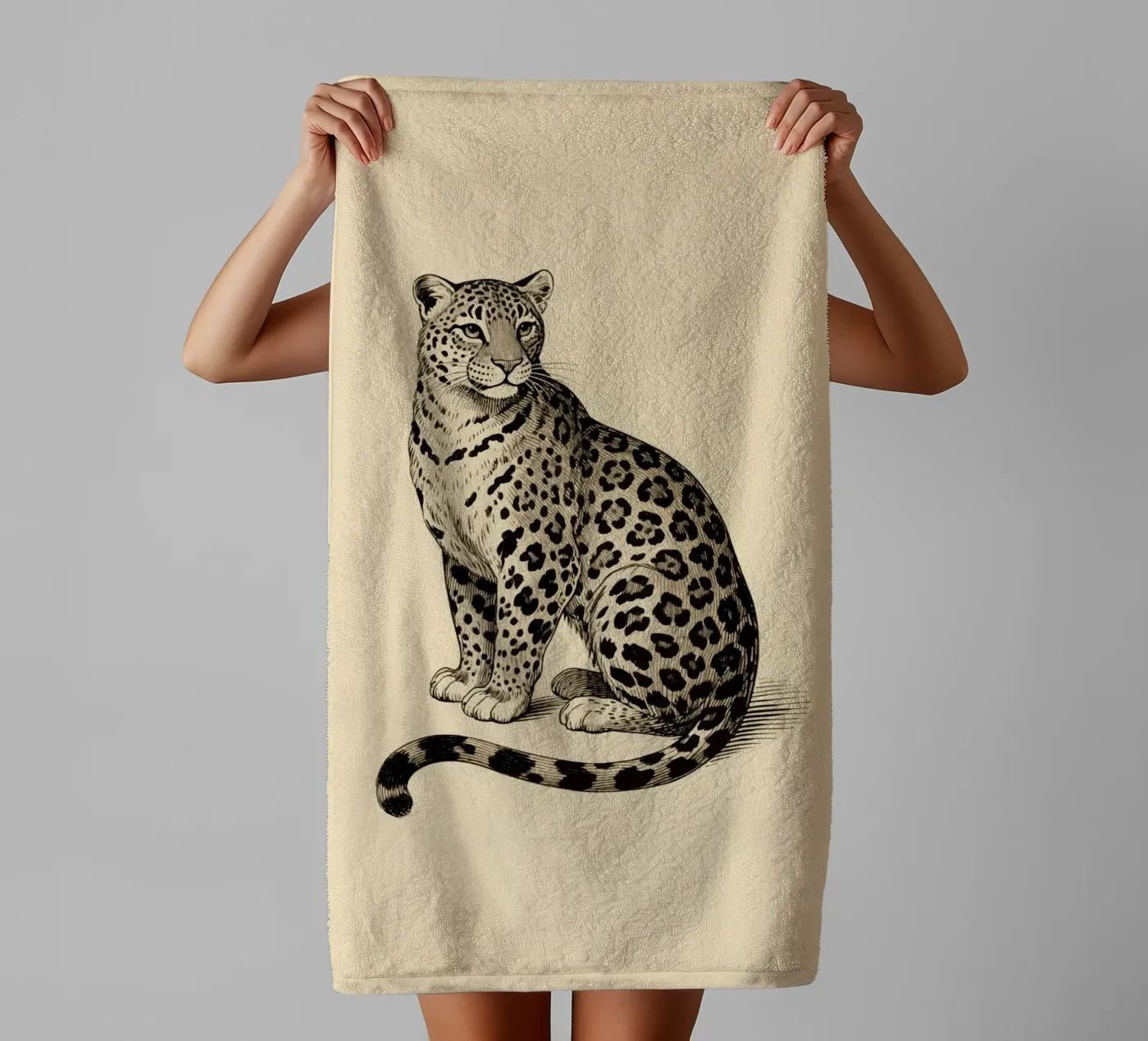Leopard Handtuch von knowledge