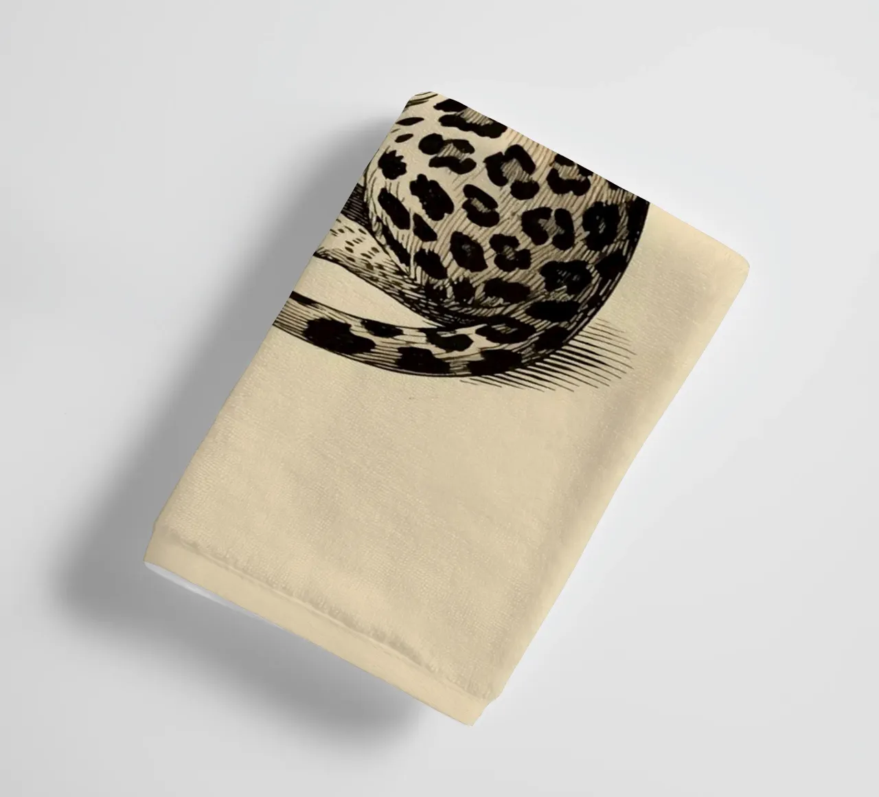 Leopard towel by knowledge