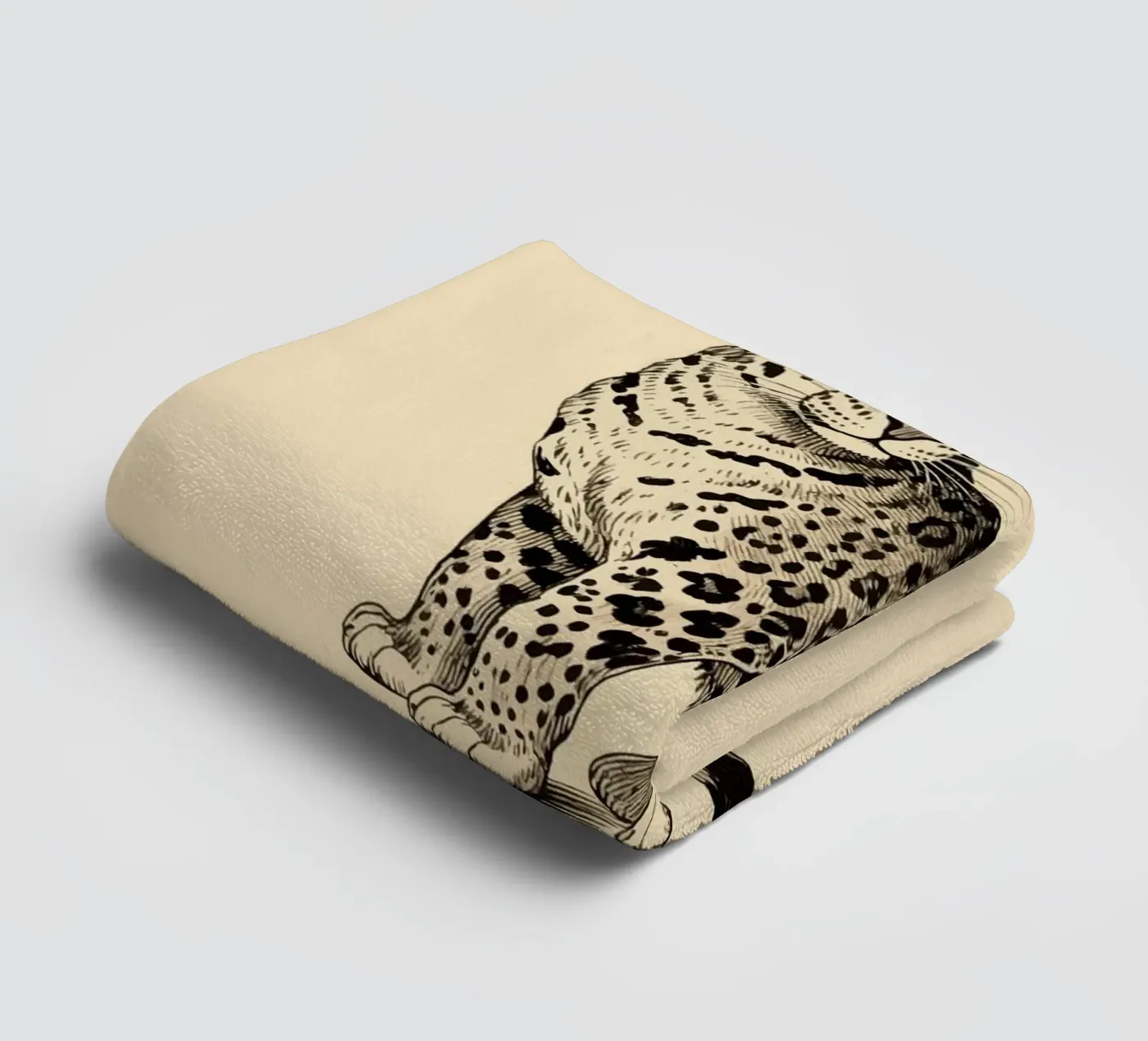 Leopard Handtuch von knowledge