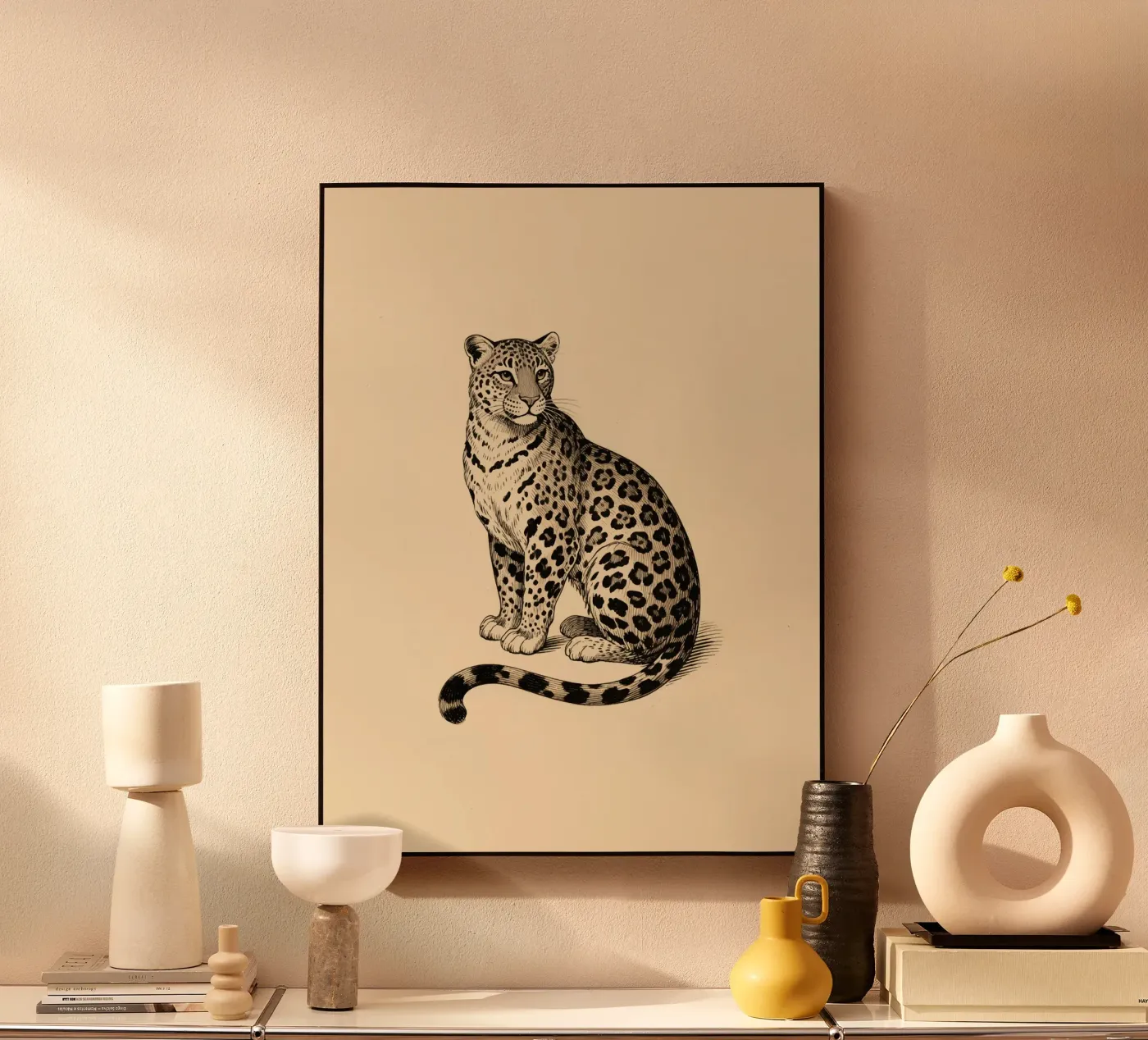 Leopard alluminio dibond da knowledge