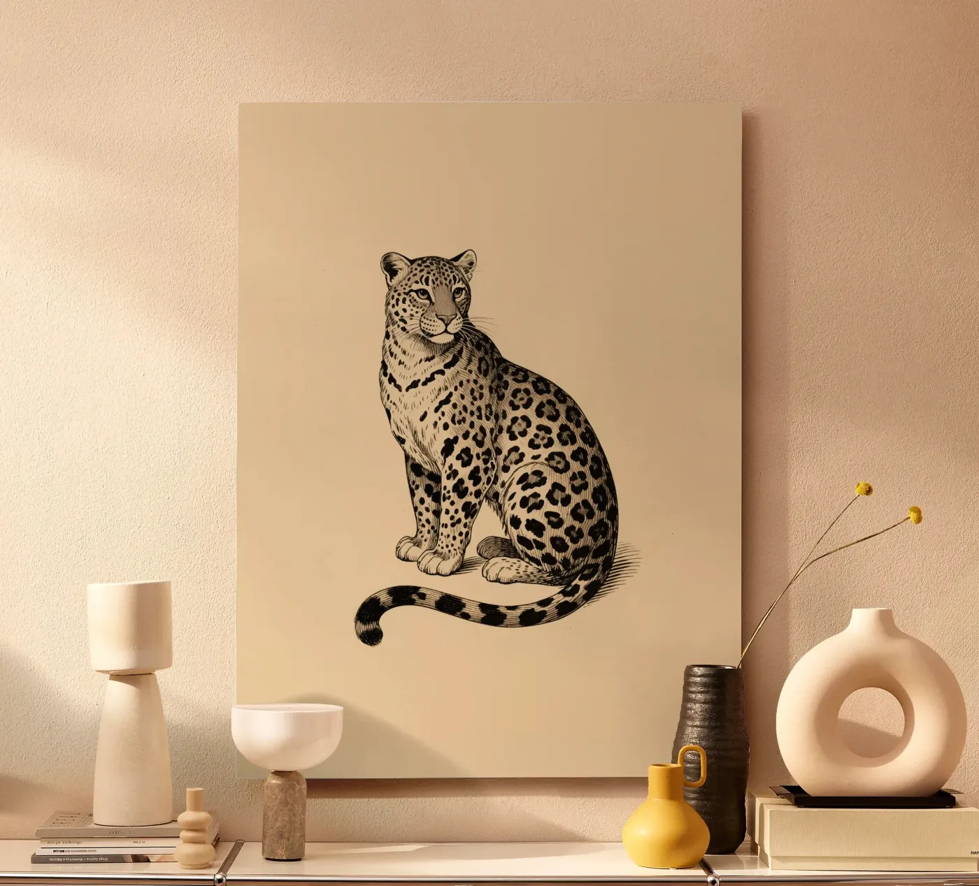 Leopard alluminio dibond da knowledge