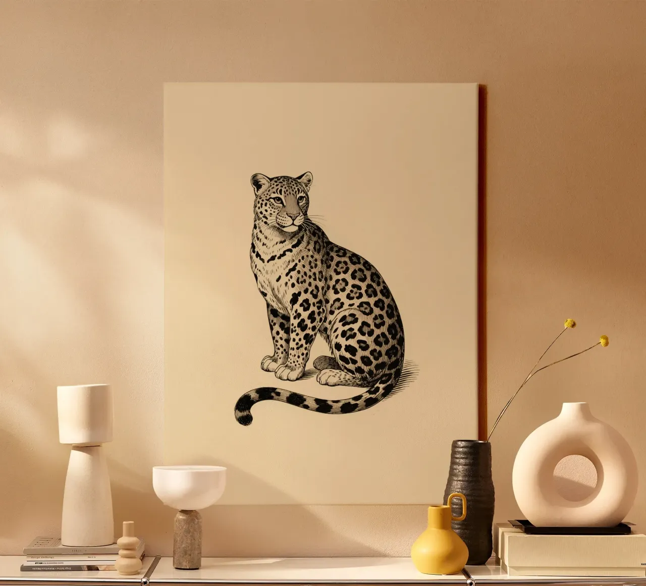 Leopardo tela da knowledge