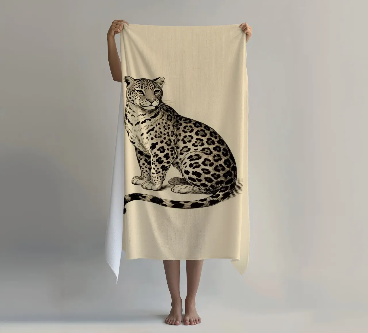 Leopardo telo mare da knowledge