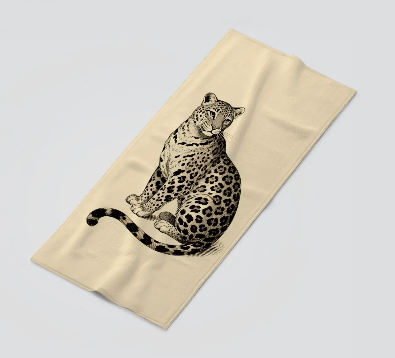 Leopardo telo mare da knowledge