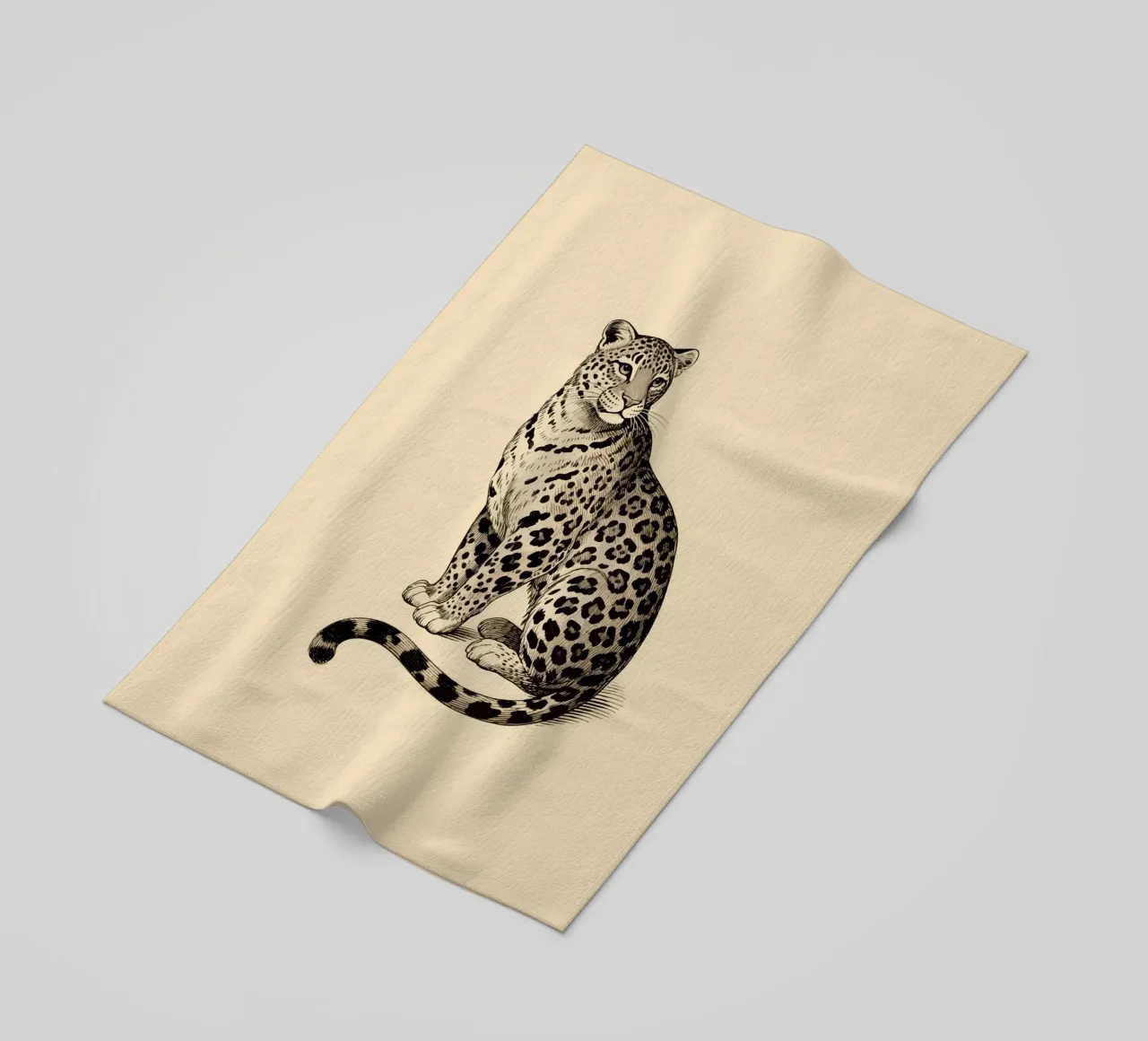 Leopardo telo mare da knowledge