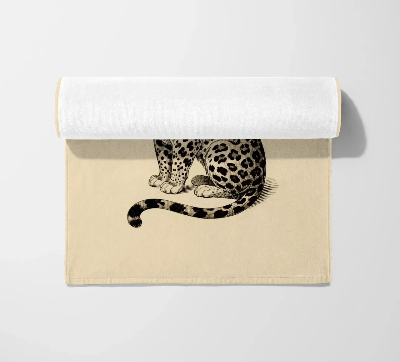 Leopardo telo mare da knowledge