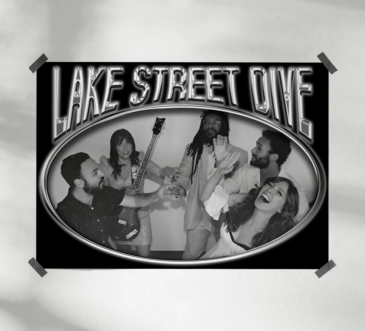 Maglietta classica Lake Street Dive Member poster con telaio in plastica da anti___heroo