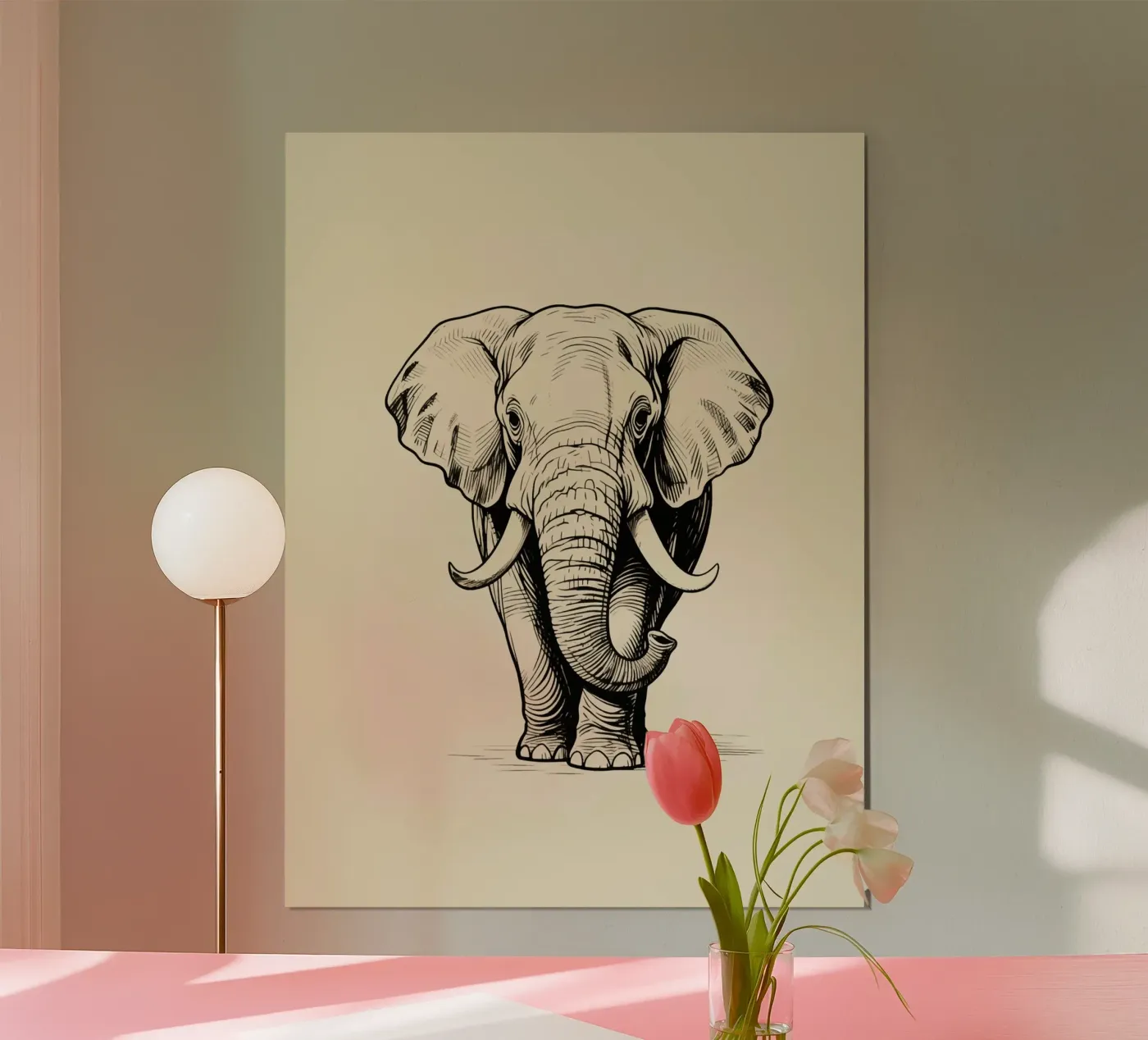 Elephant poster by knowledge