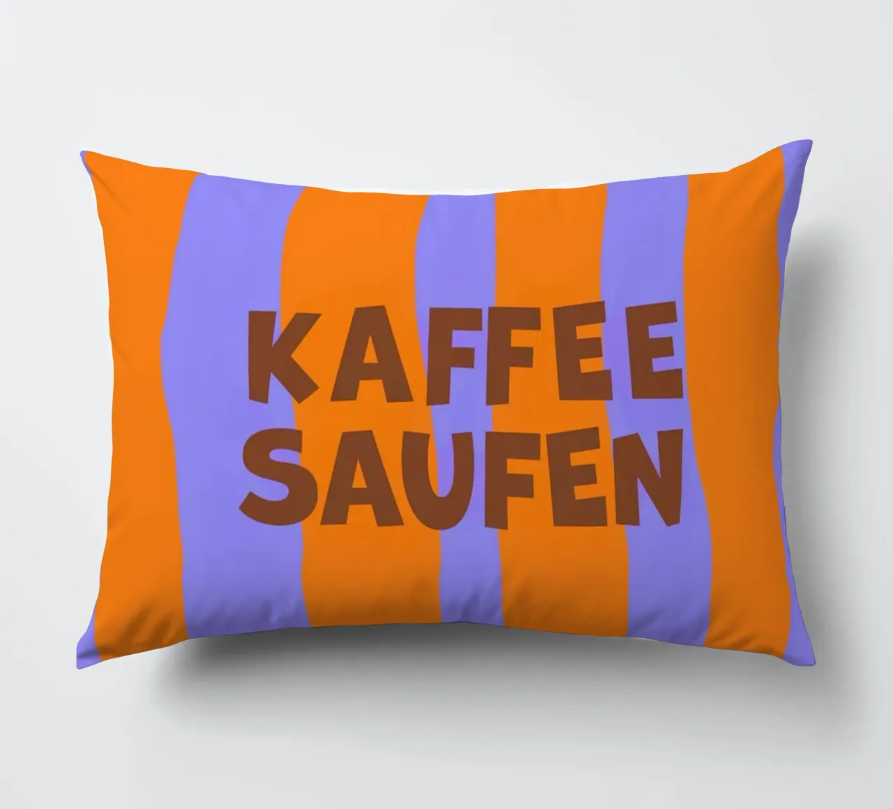 Kaffee saufen. (in fünf Varianten verfügbar) cuscino da FRICKE DESIGN