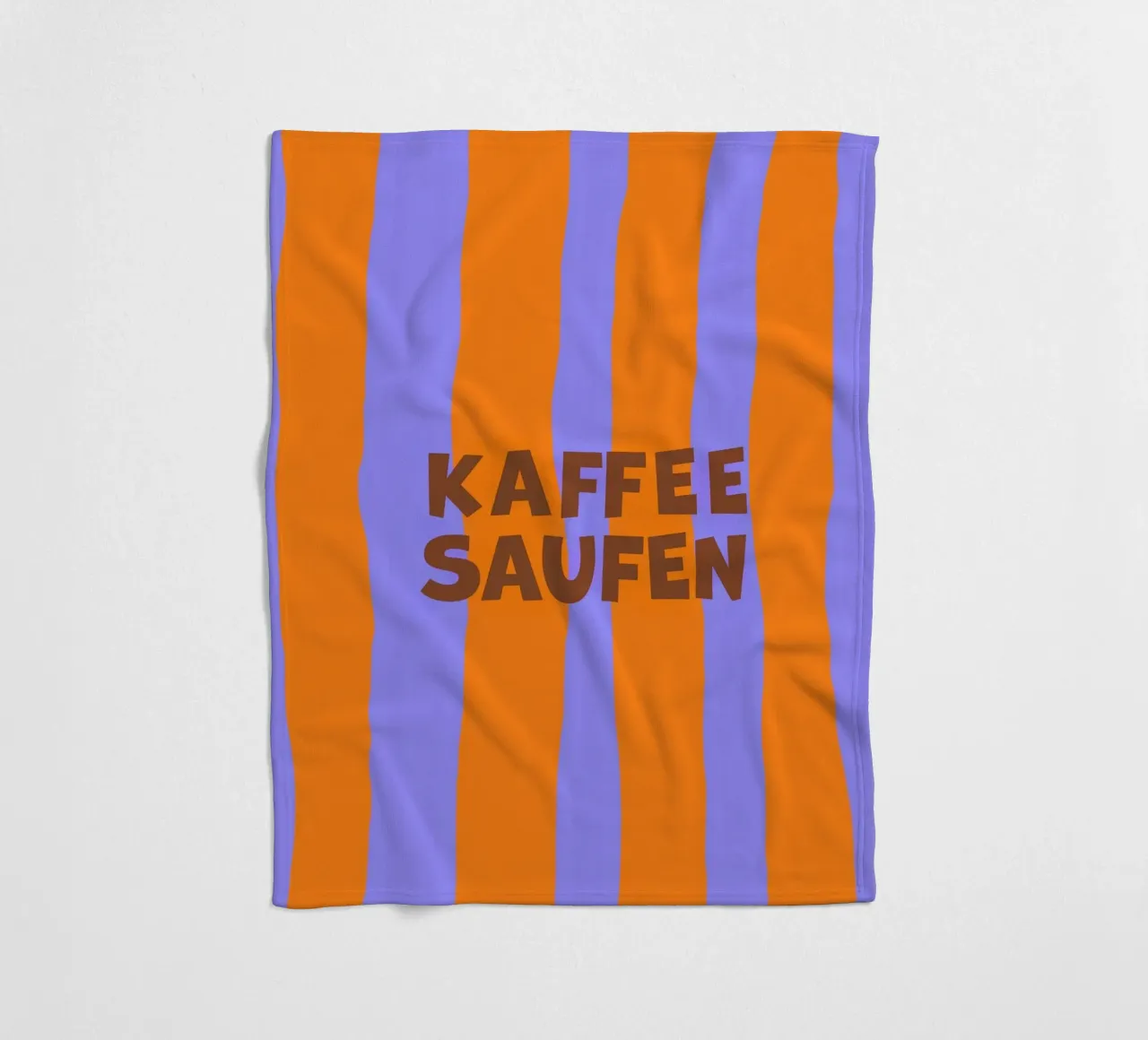 Kaffee saufen. (in fünf Varianten verfügbar) coperta in pile da FRICKE DESIGN