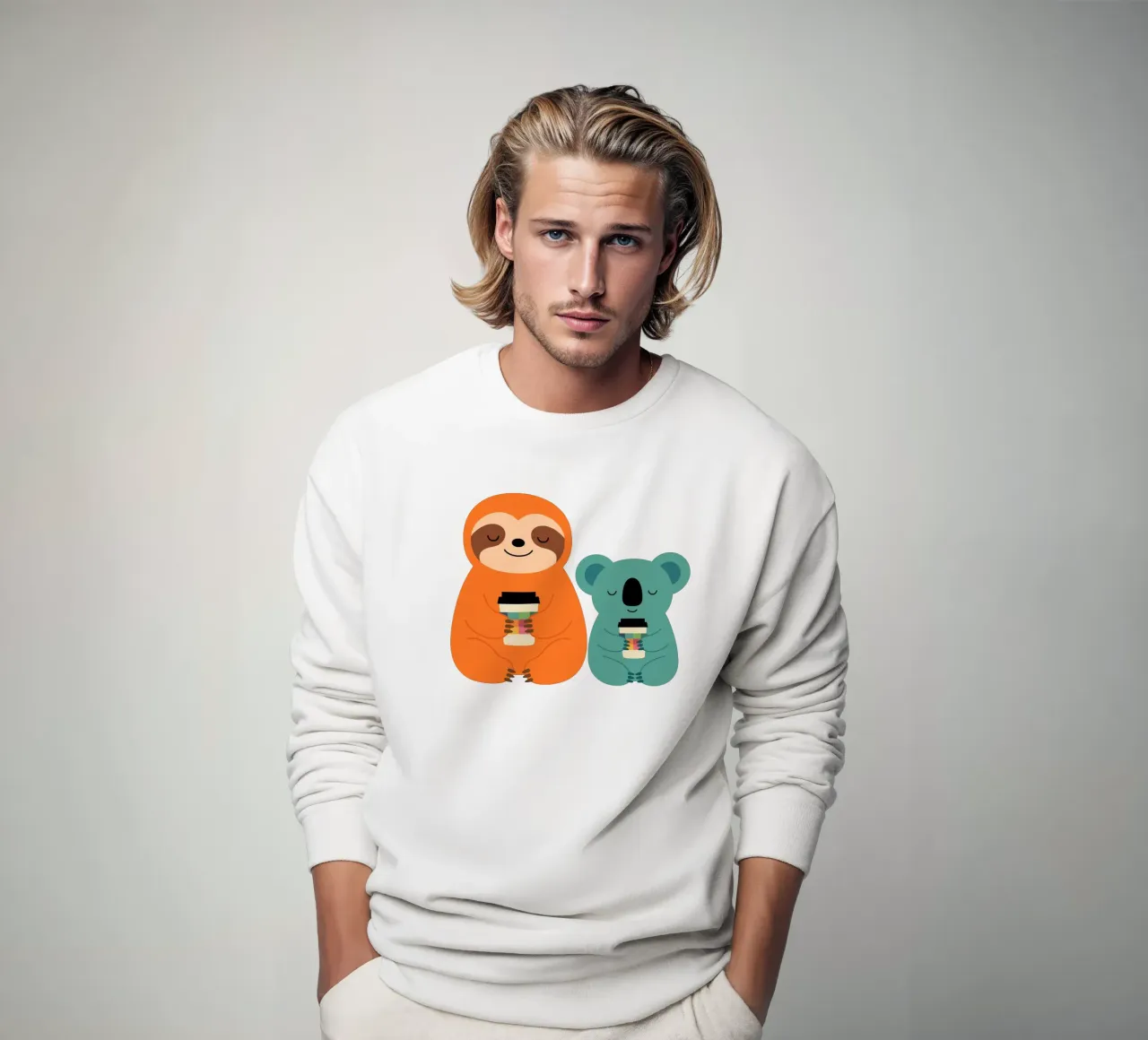 Koffie Vriend sweatshirt van Andy Westface