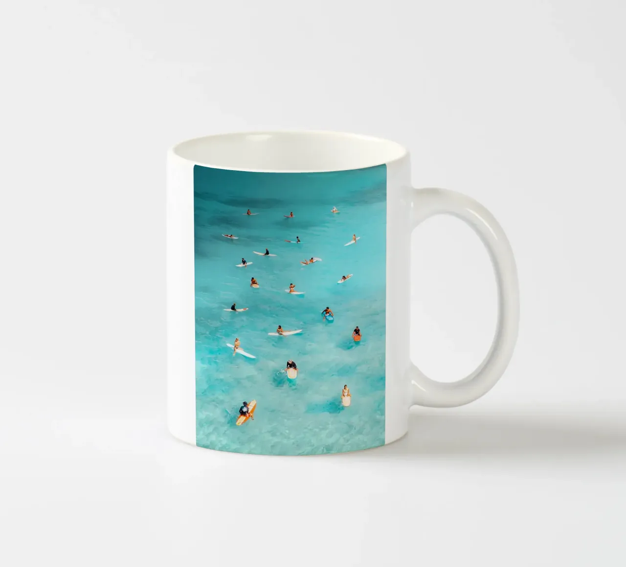 Aspettando le onde tazza in ceramica da Eldon S Kiser