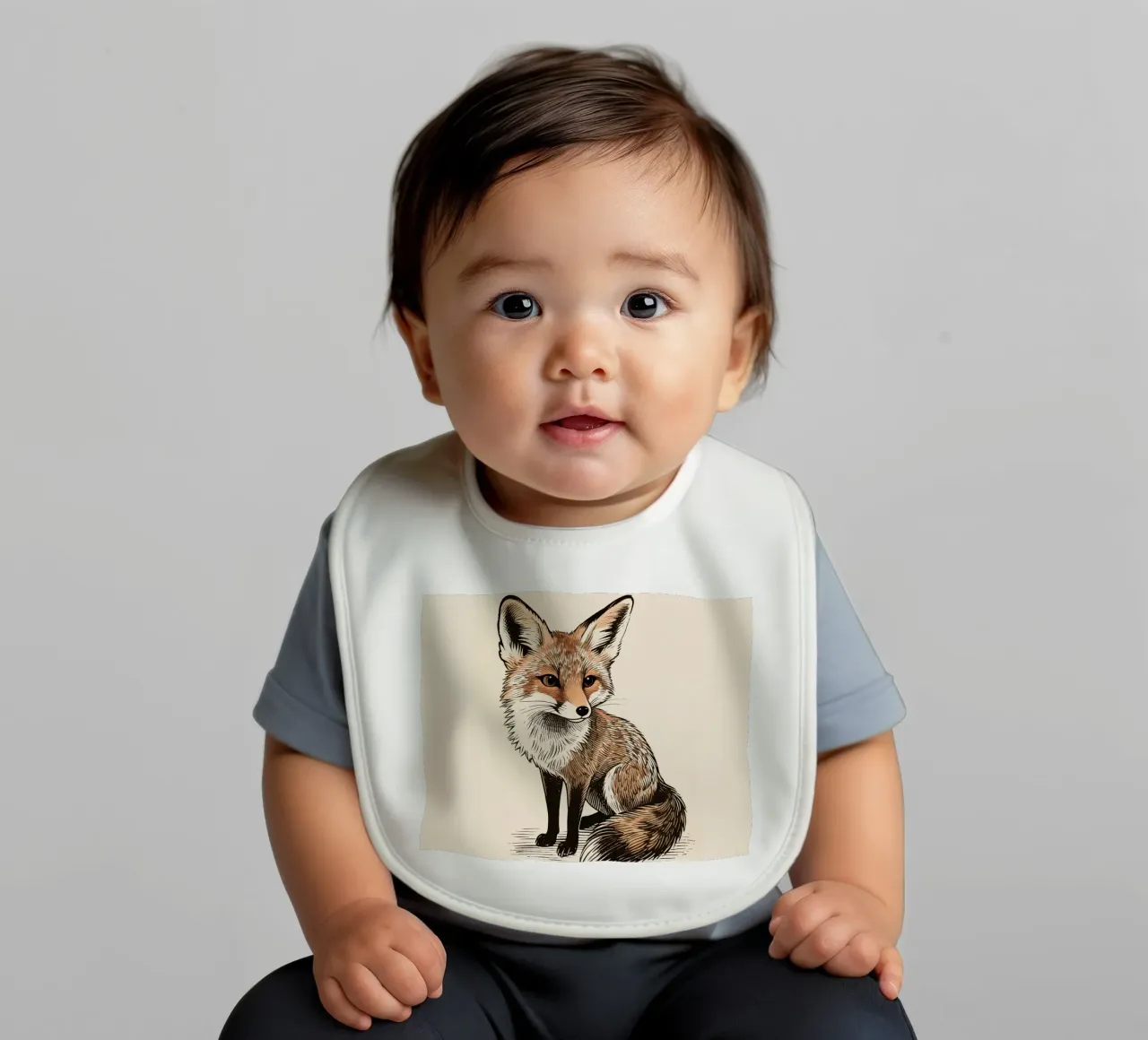 Fuchs Babylätzchen von knowledge