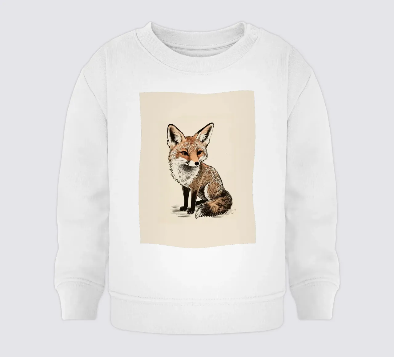 Volpe felpa neonato da knowledge