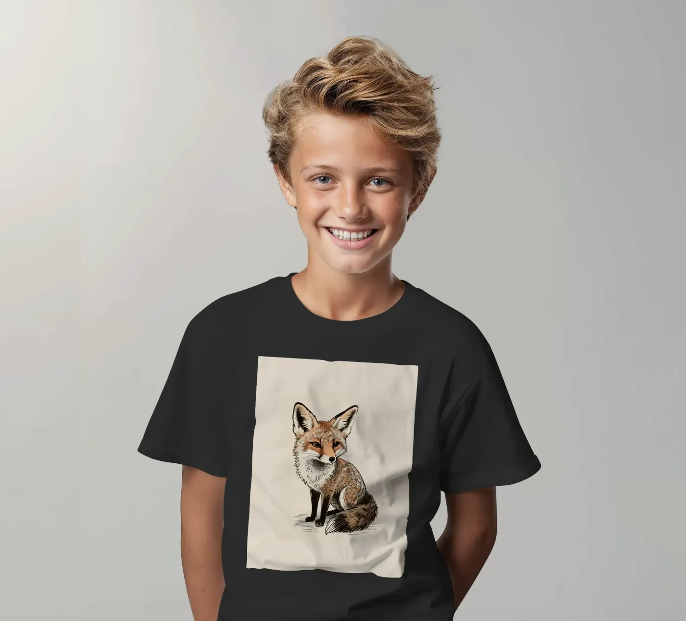 Fuchs Kinder T-Shirt von knowledge