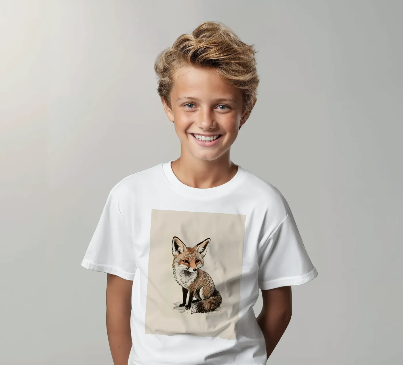 Fuchs Kinder T-Shirt von knowledge