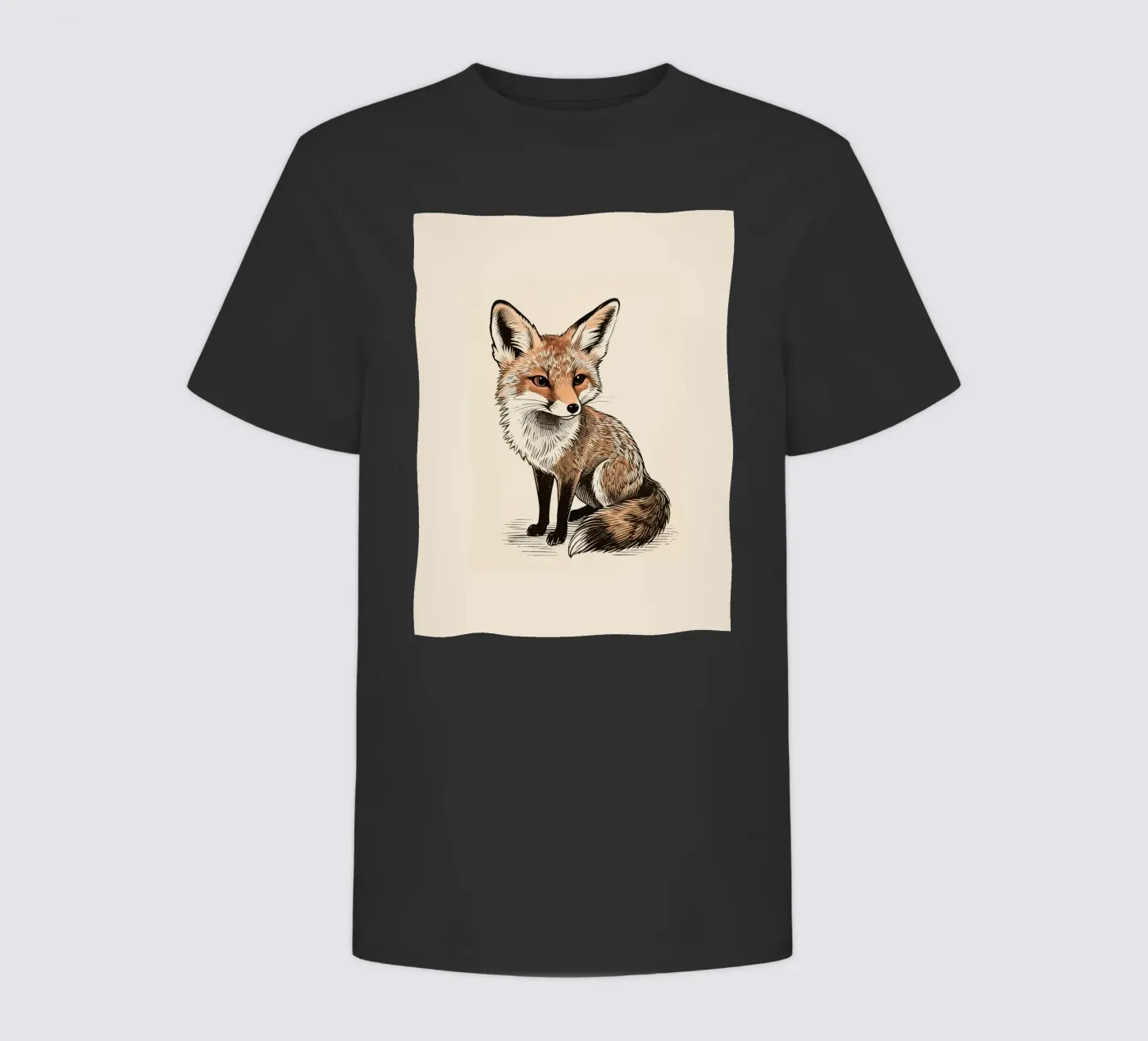 Volpe t-shirt bambini da knowledge