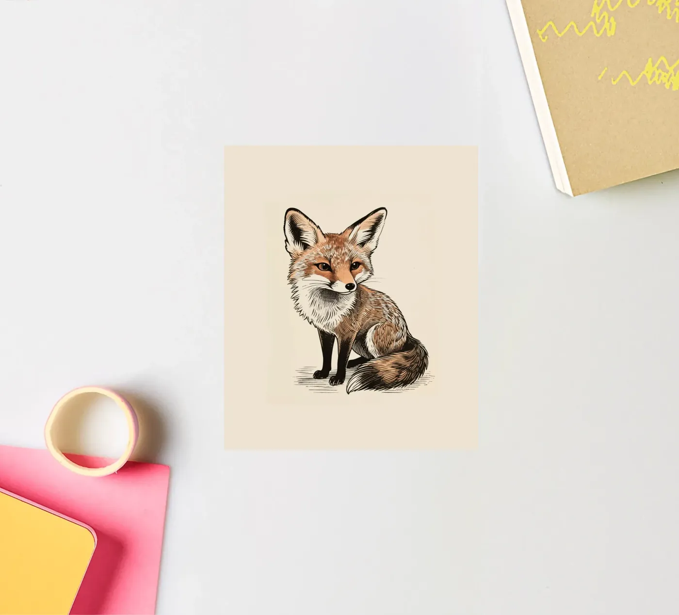 Fox sticker by knowledge