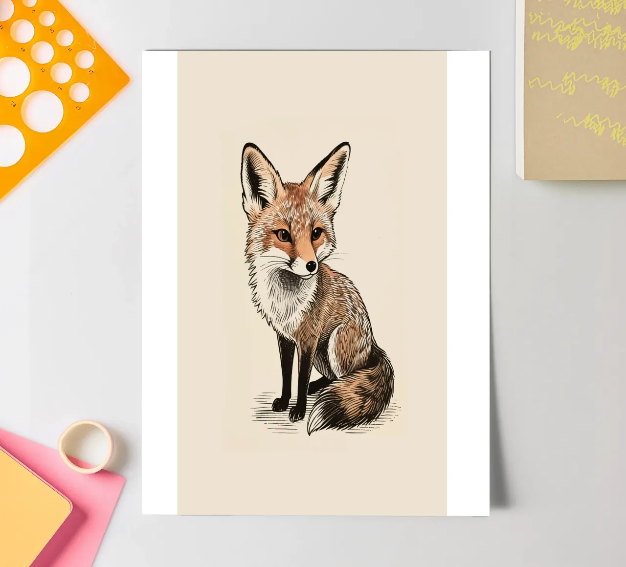 Fox sticker sheet by knowledge