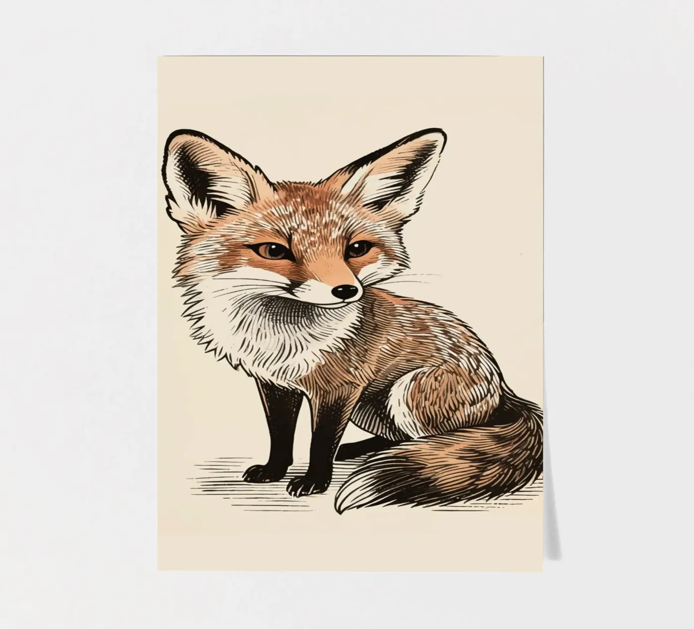 Fuchs Stickerbogen von knowledge