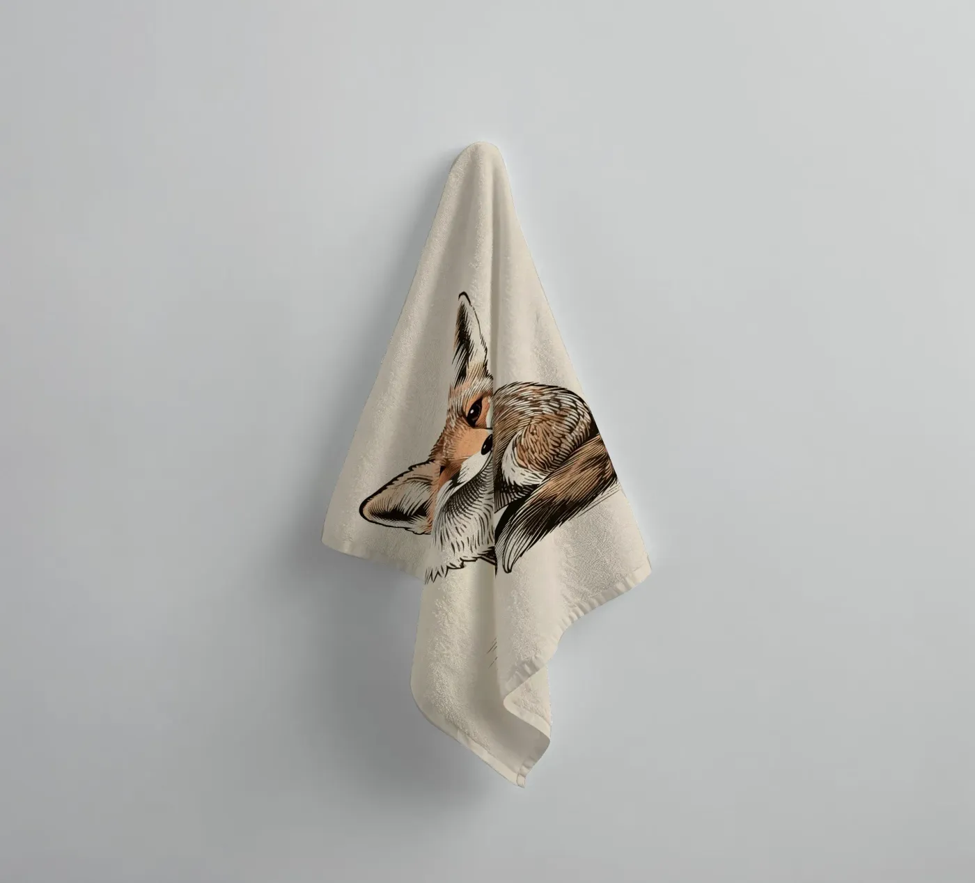 Fox badhanddoek van knowledge