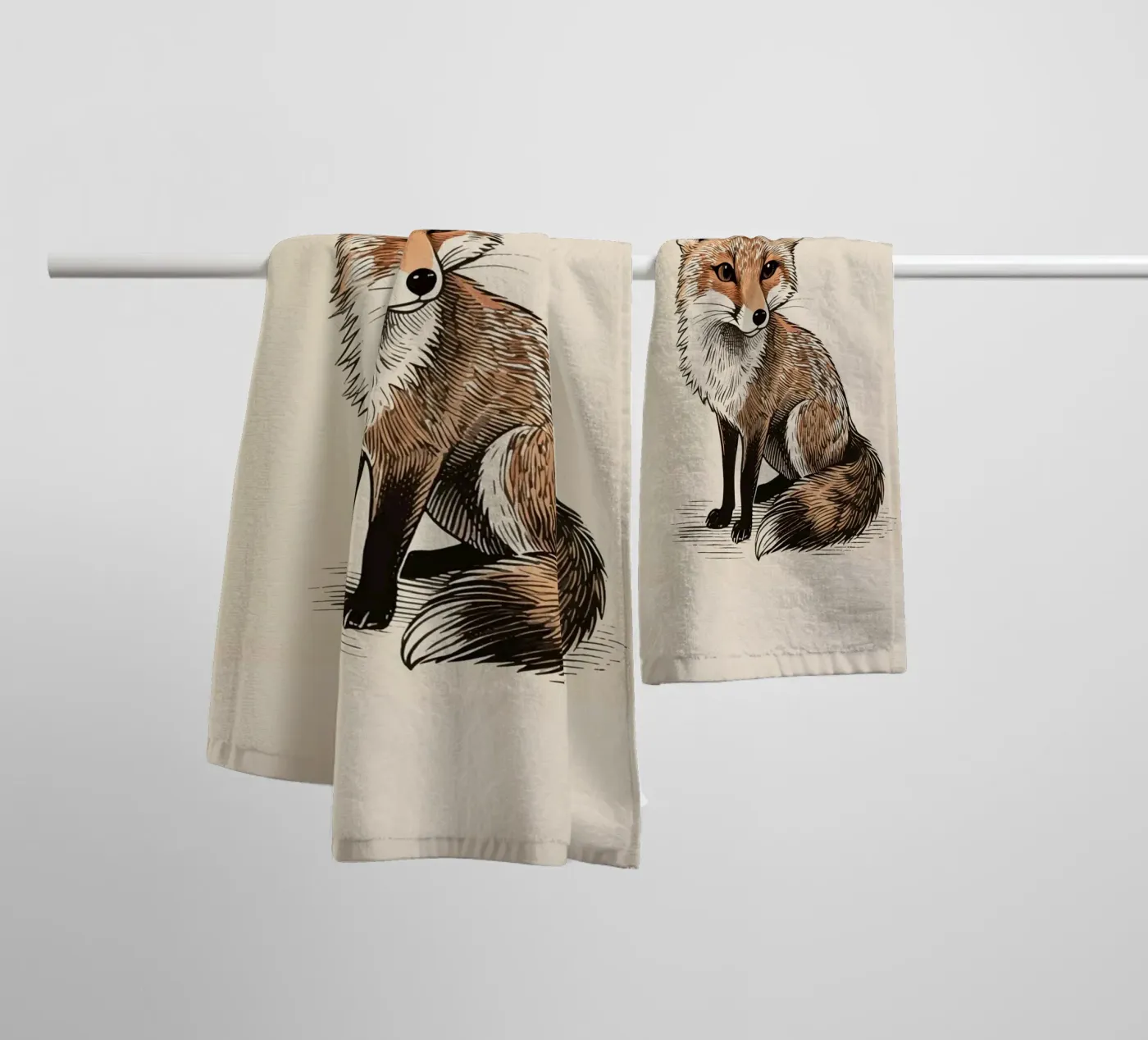 Fox badhanddoek van knowledge