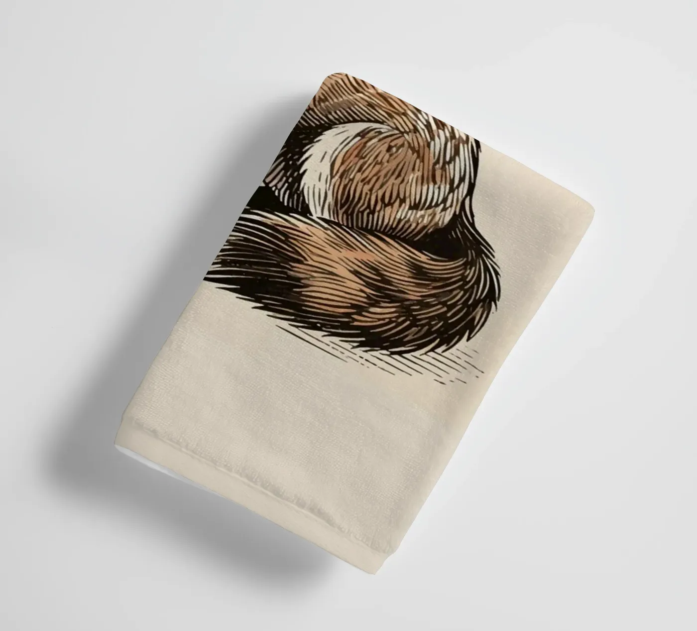 Fox towel by knowledge