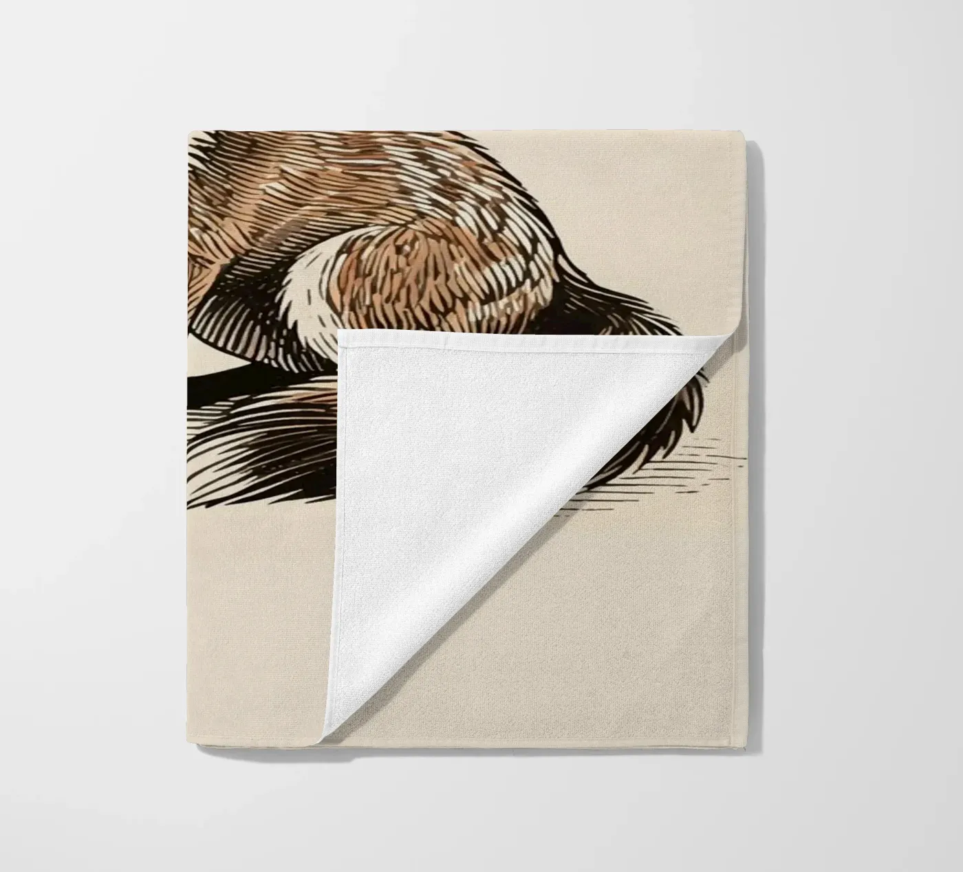 Fox strandhanddoek van knowledge