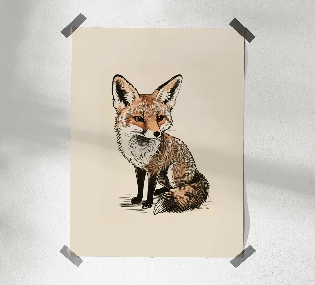Fox poster by knowledge