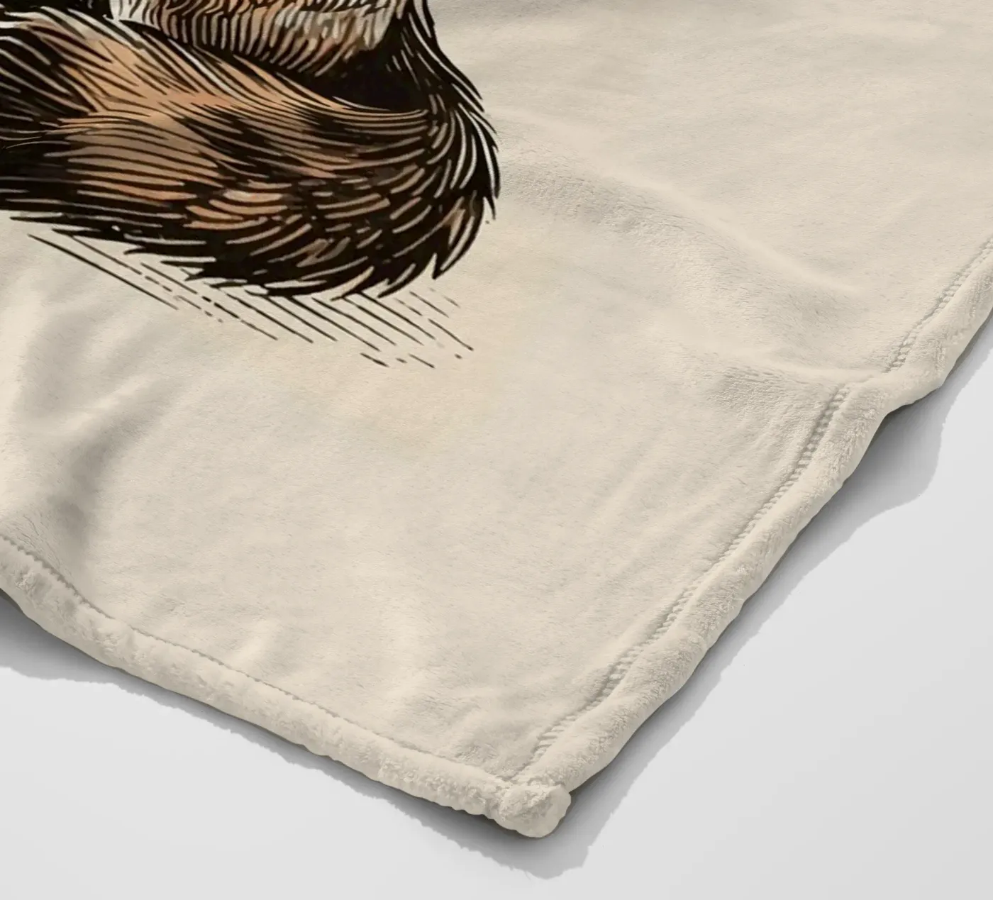 Fox fleece blanket by knowledge