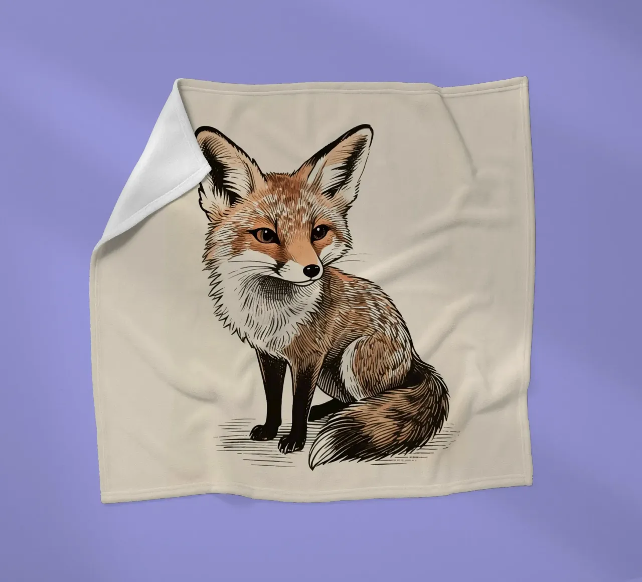 Fuchs Fleecedecke von knowledge