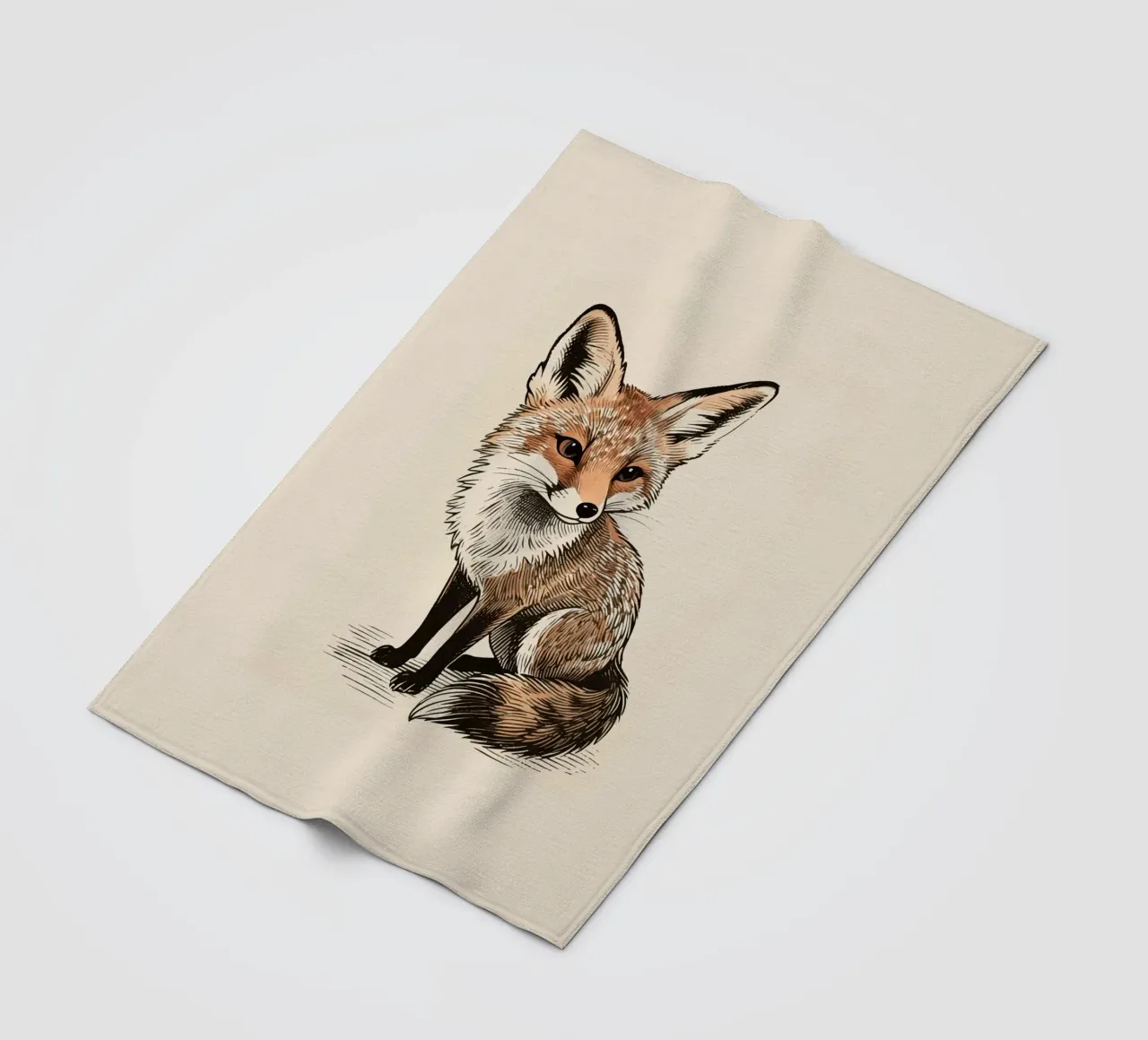 Fuchs Fleecedecke von knowledge