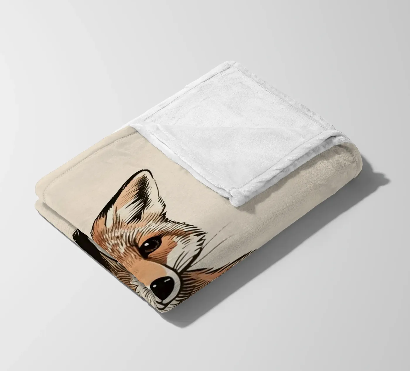 Fox coperta in pile da knowledge