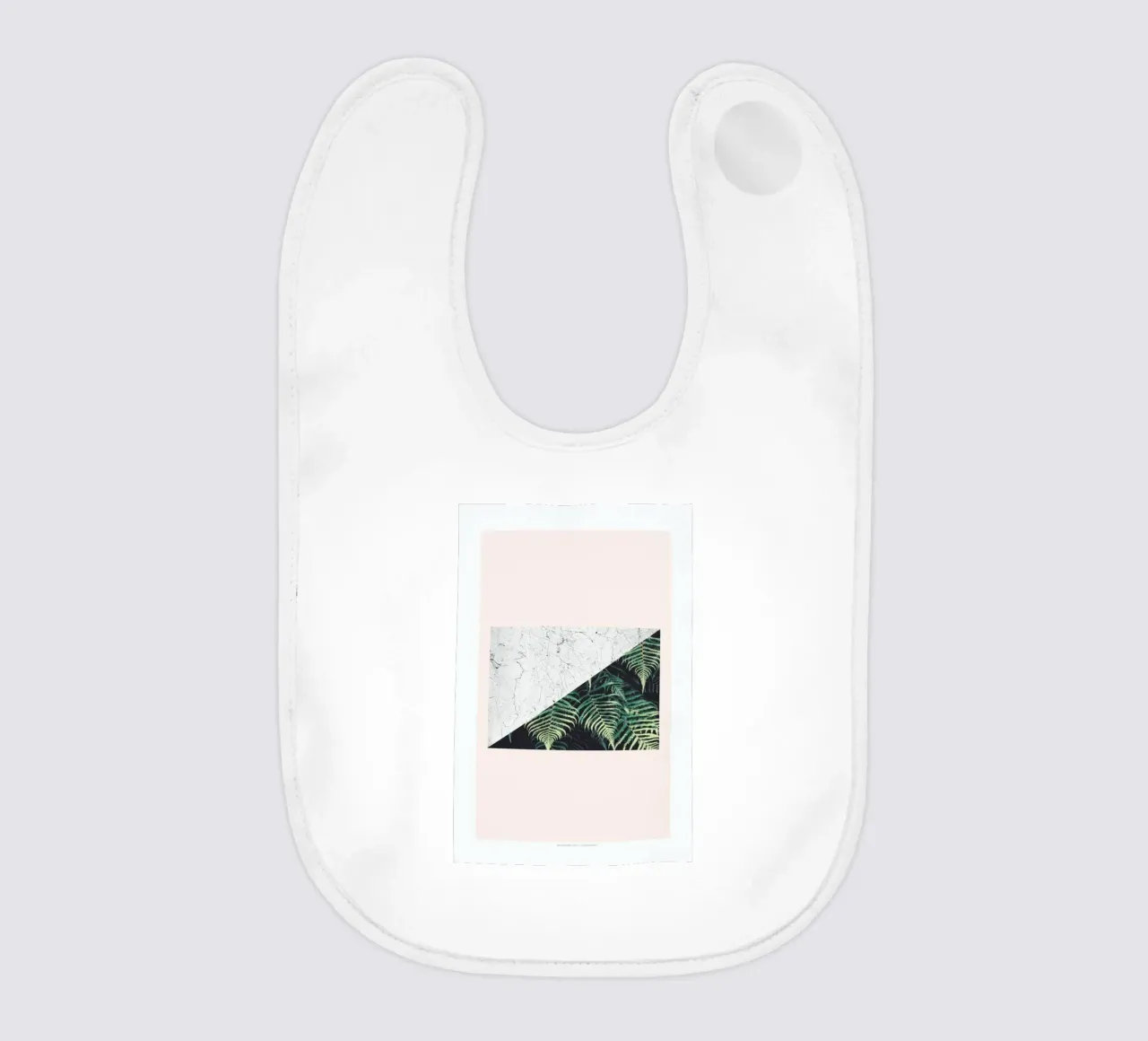 Tropical Geometry baby bib by The Wall Shop