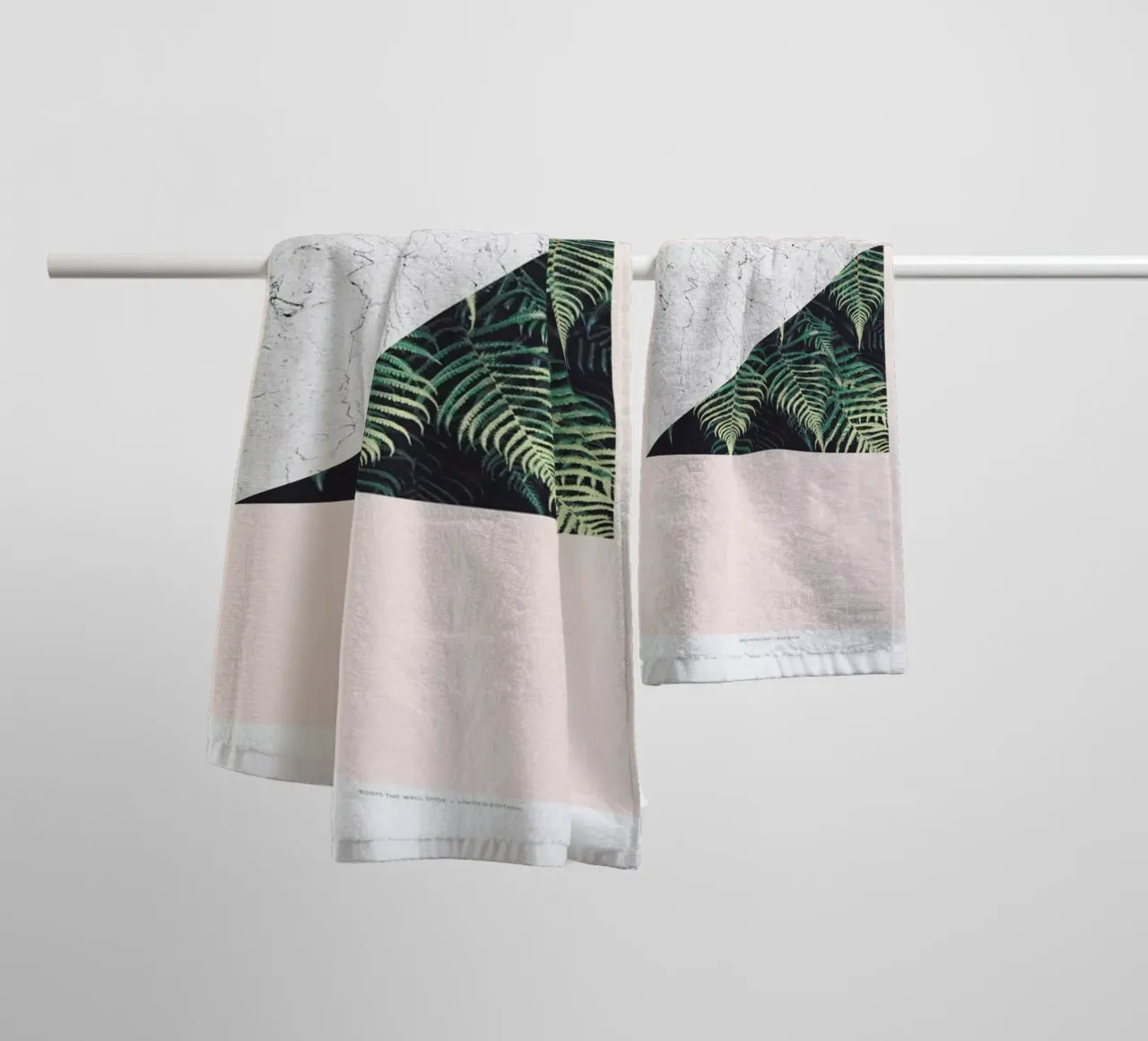 Tropical Geometry towel by The Wall Shop