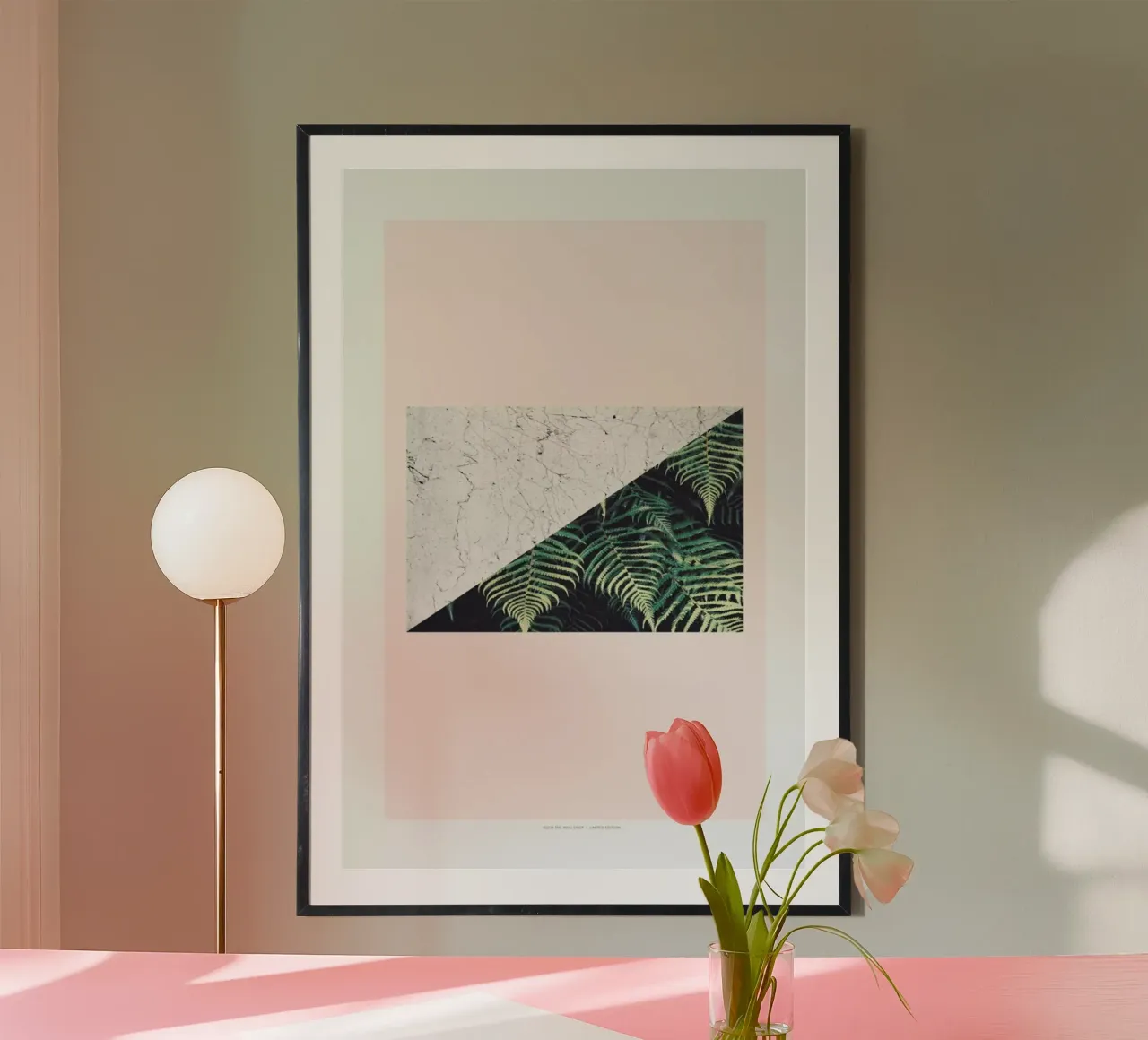 Tropical Geometry Hahnemühle von The Wall Shop
