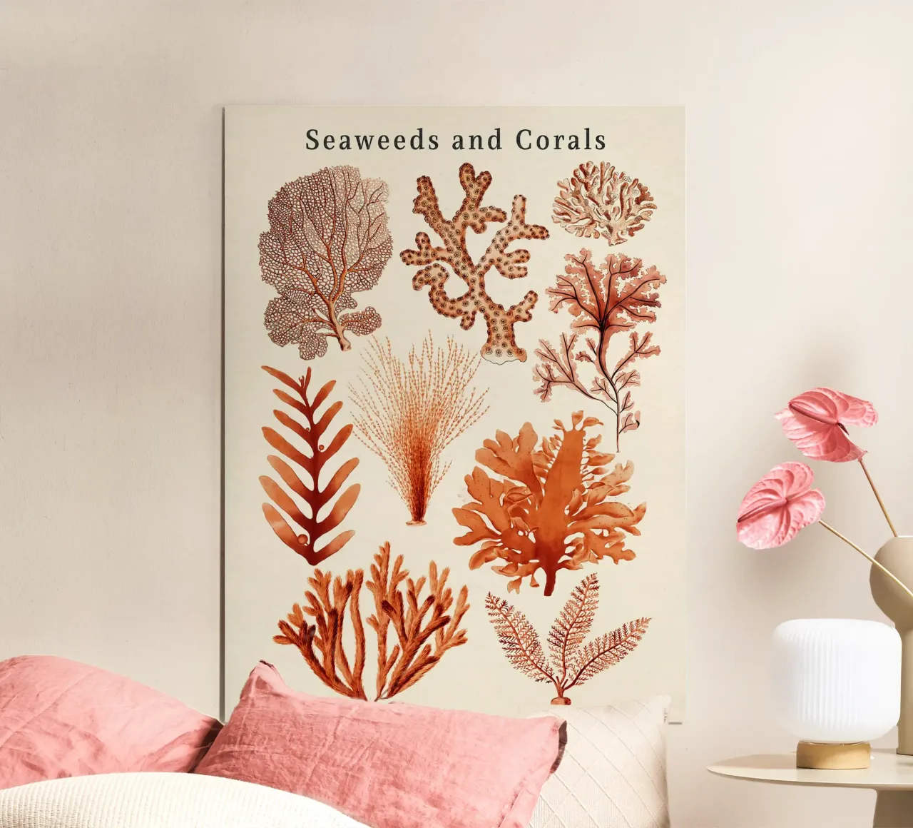 Alghe e coralli poster da Eldon S Kiser