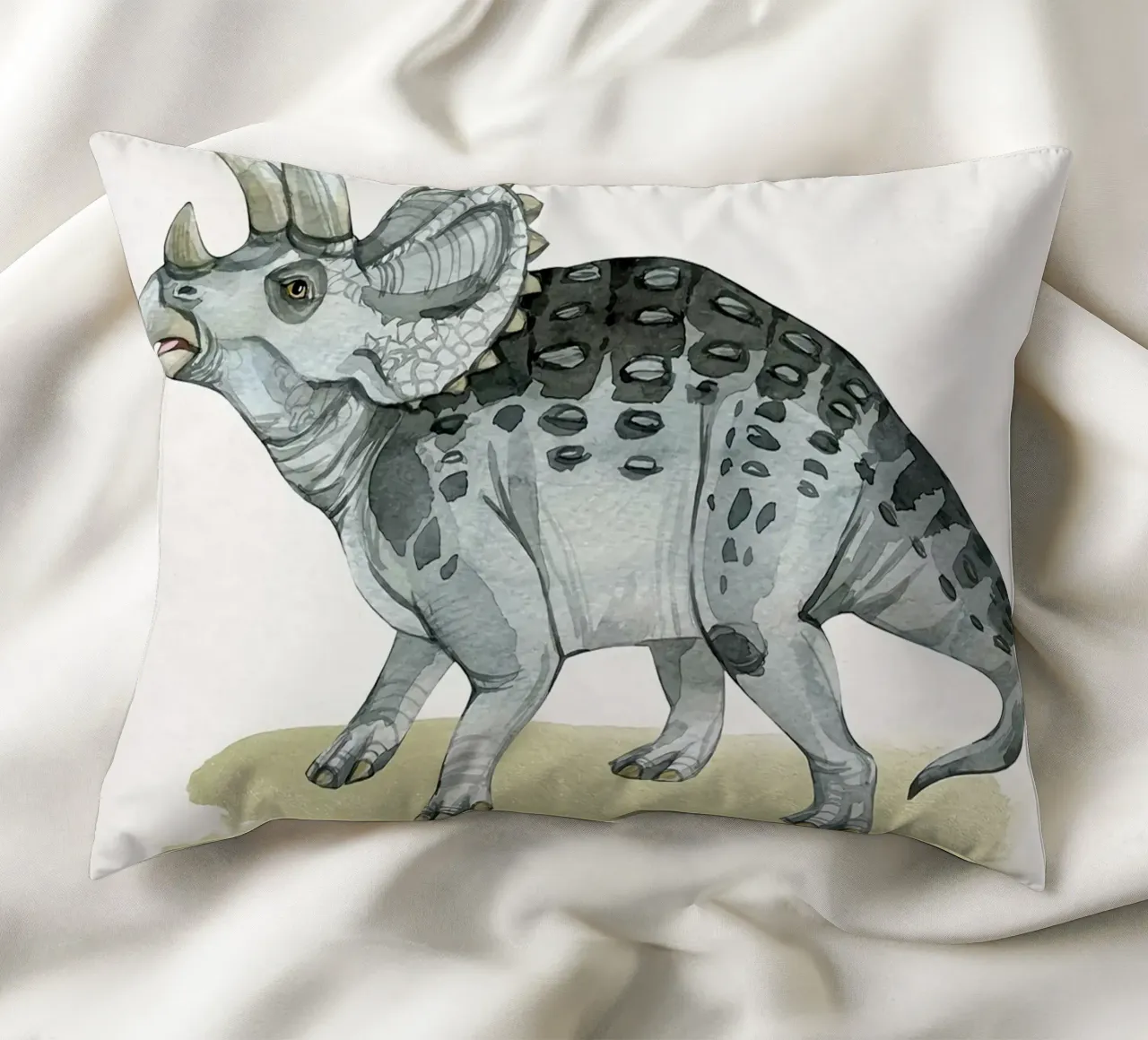 Triceratops cuscino da Eldon S Kiser
