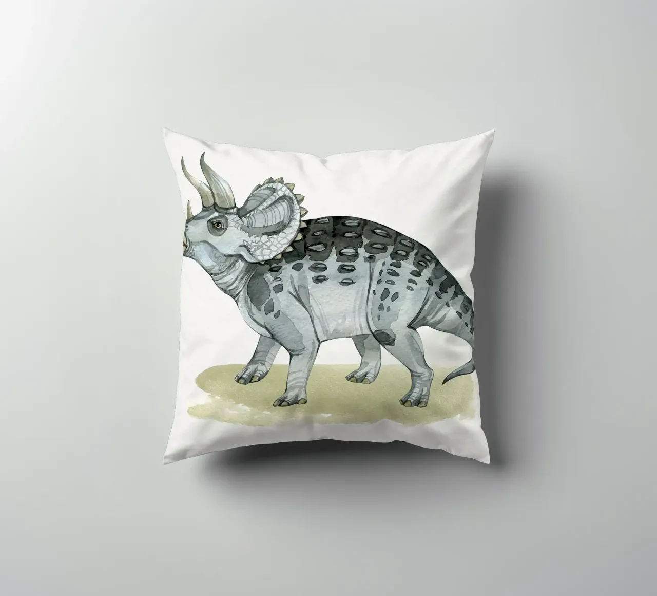Triceratops cuscino da Eldon S Kiser