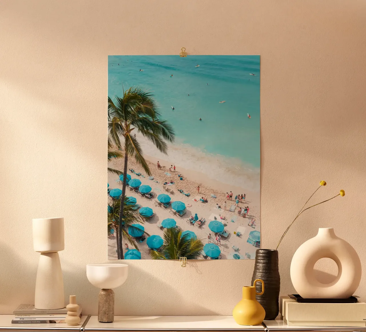 Miami Beach poster da Eldon S Kiser