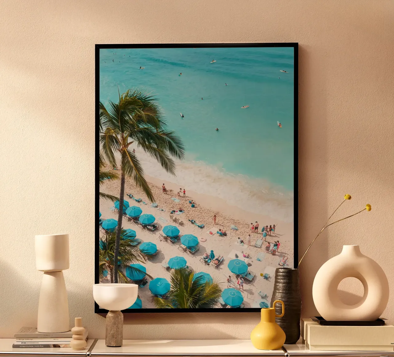 Miami Beach poster da Eldon S Kiser