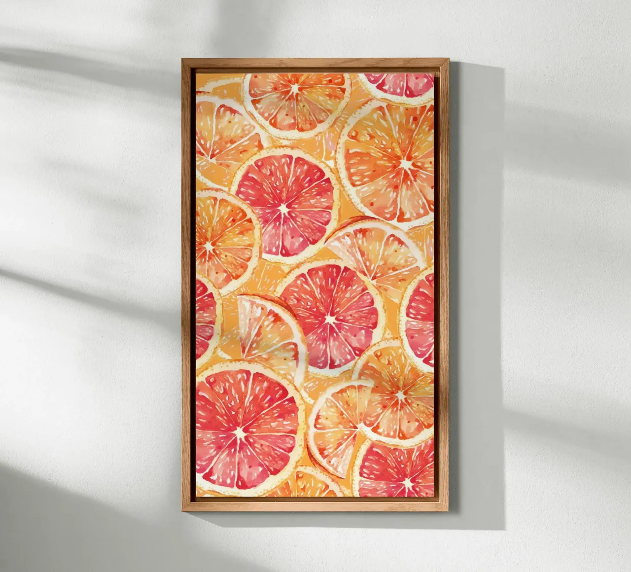 Pompelmo e arance alluminio dibond da Yaso Design & Art