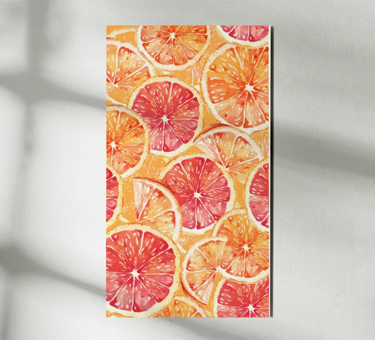 Pompelmo e arance alluminio dibond da Yaso Design & Art