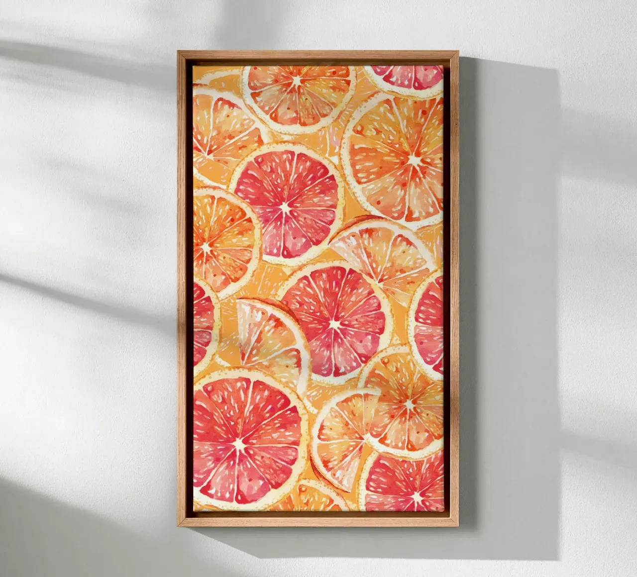 Grapefruit & Oranges canvas by Yaso Design & Art
